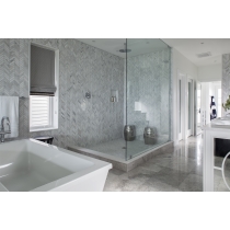 MARBLE - 0.98X4.09/12X12, WINTER FROST WINTER FROST, POLISHED